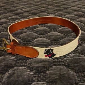 Smathers & Branson Needlepoint Belt
